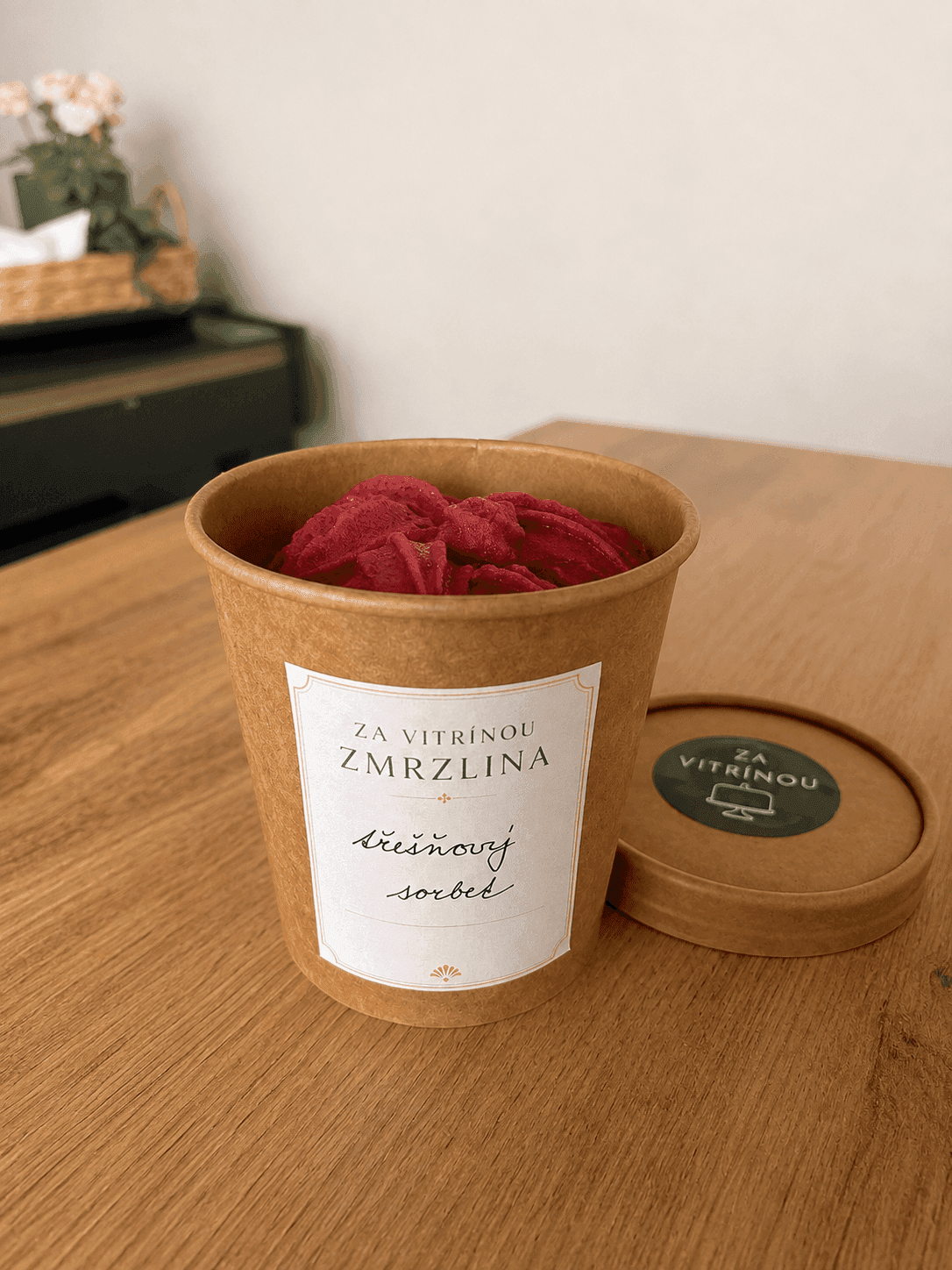 Třešňový sorbet