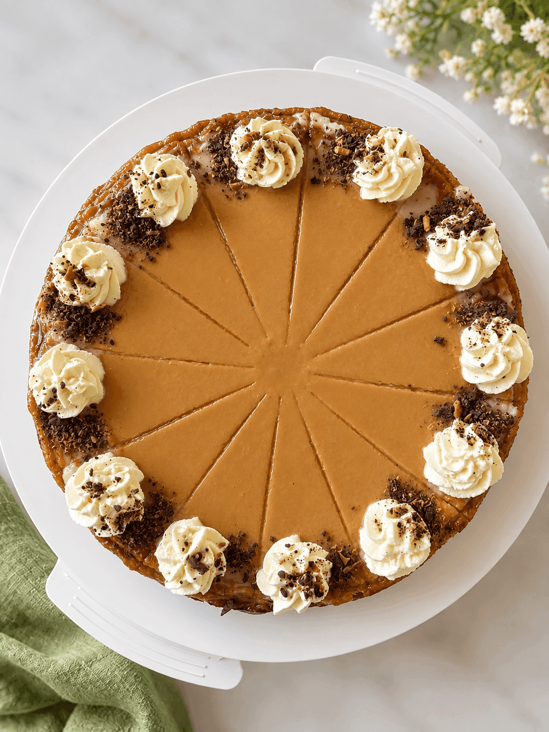 Karamelový cheesecake