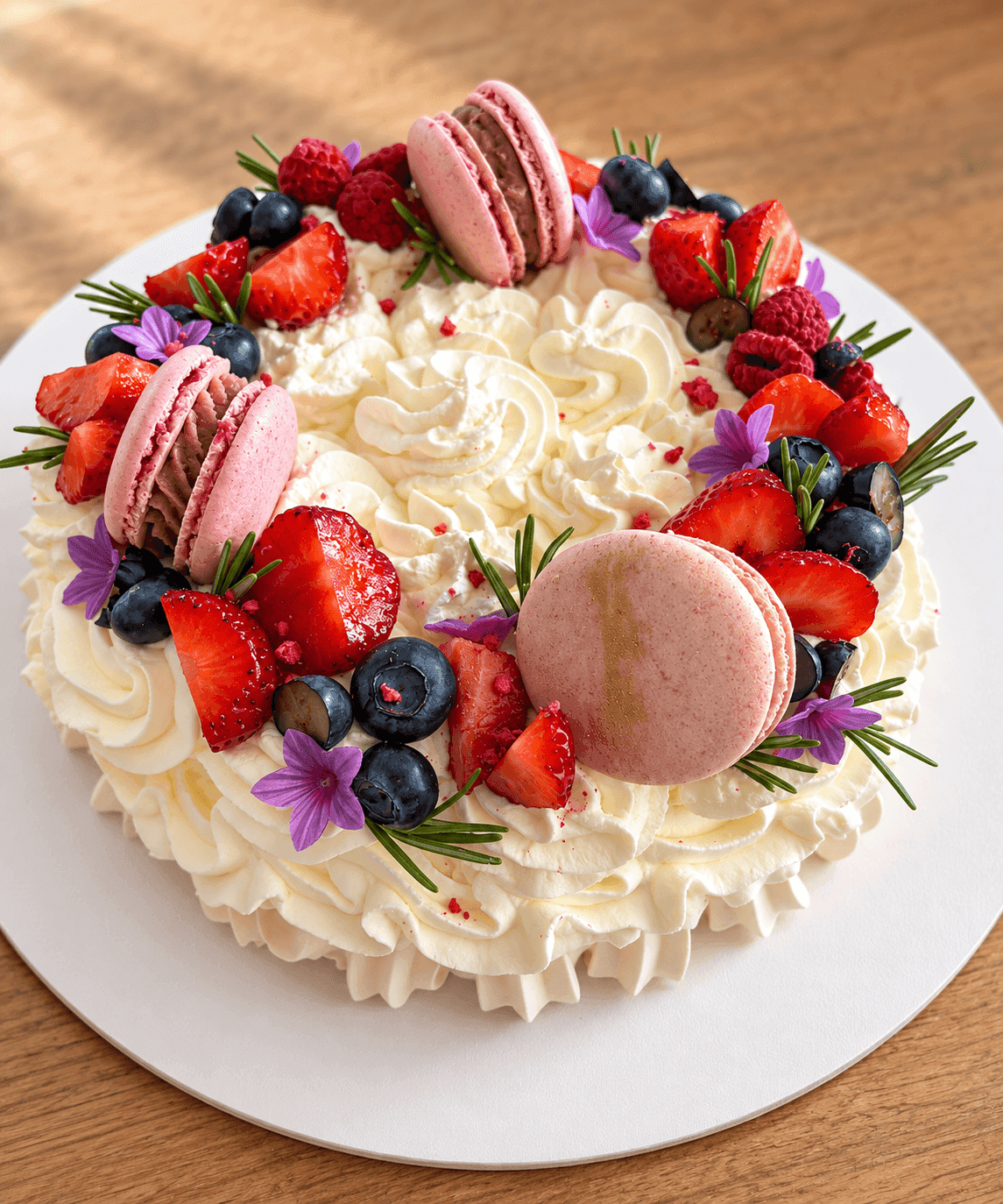 Pavlova dort