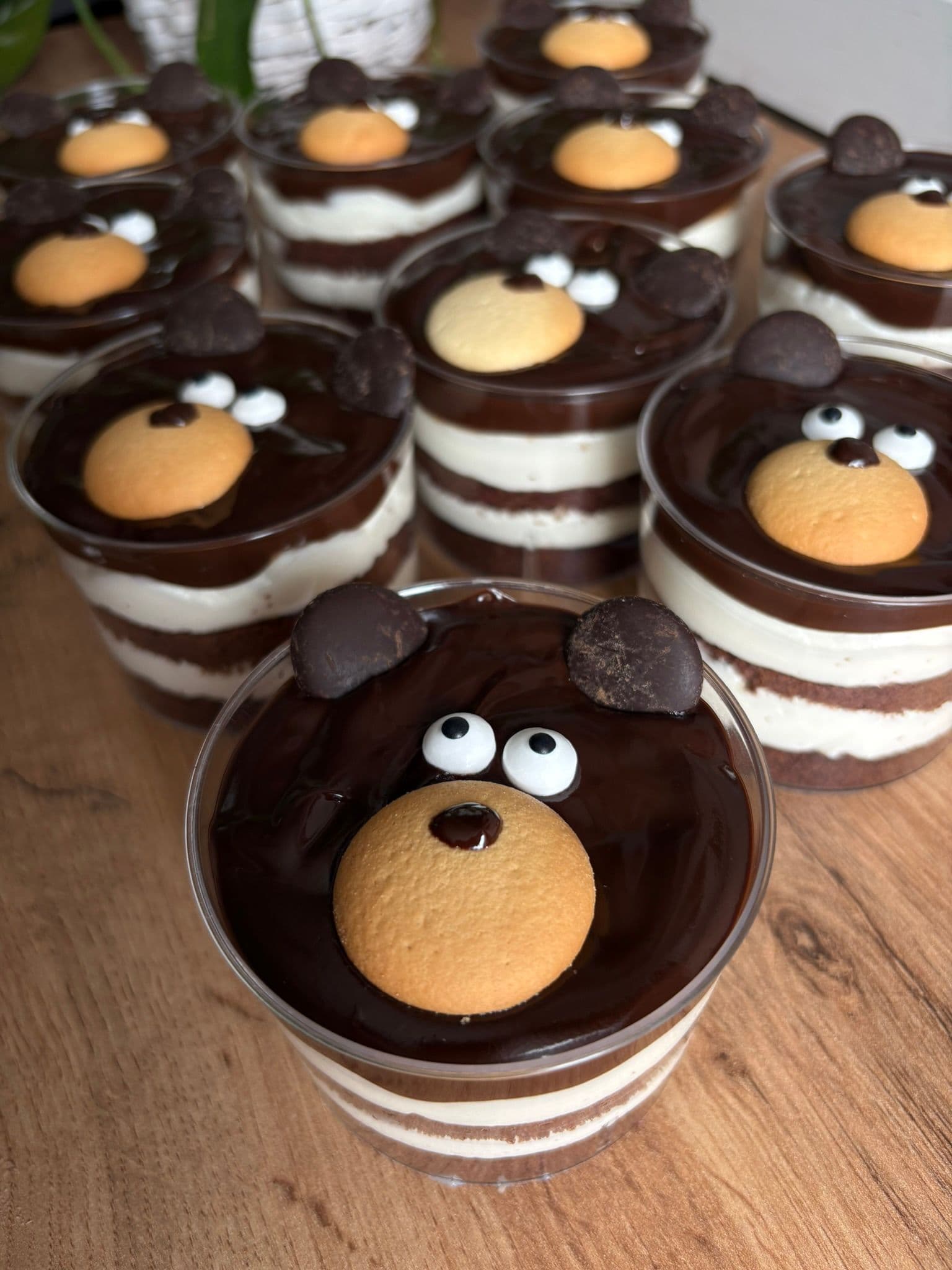 Míša dort v kelímku