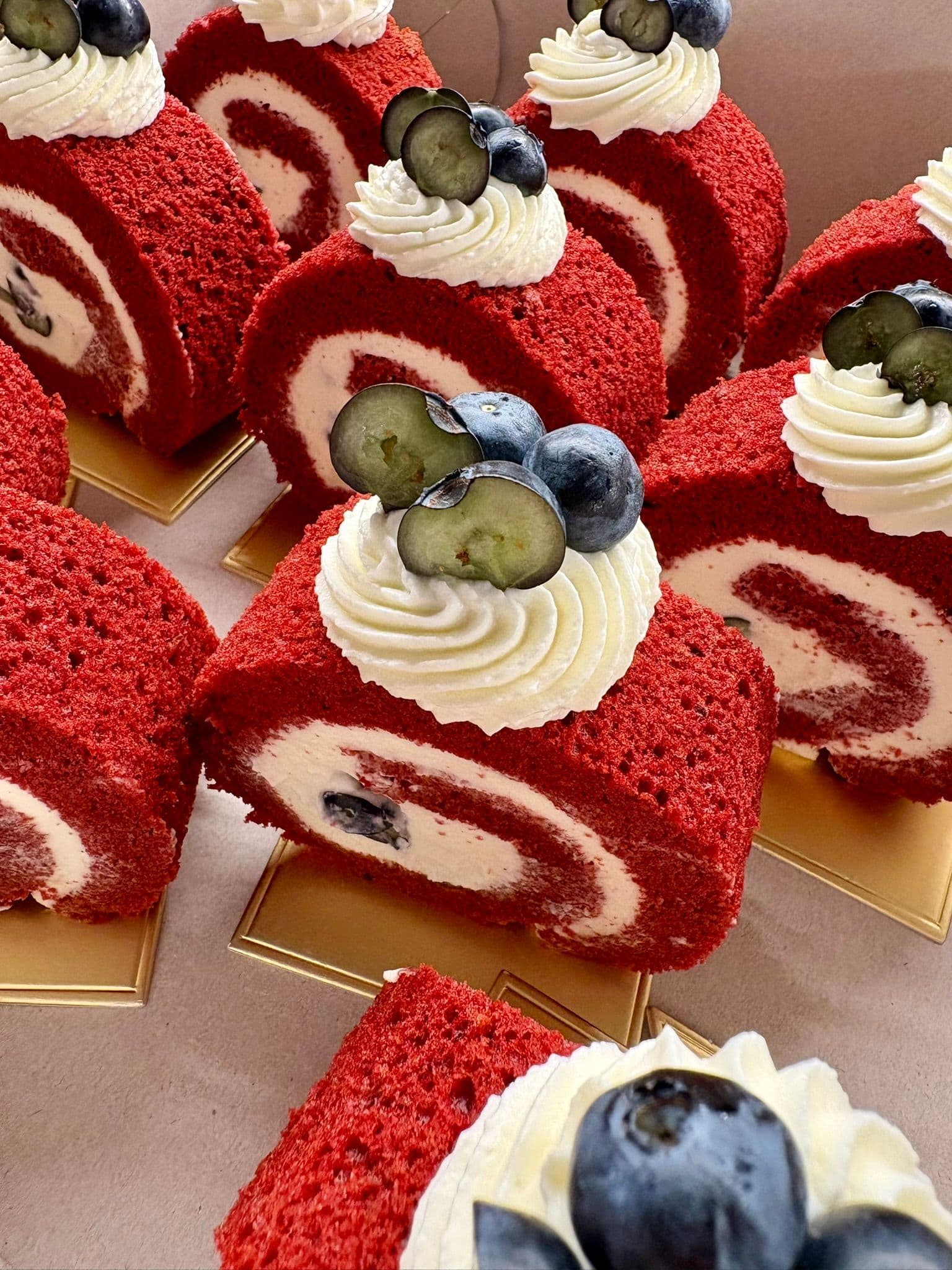 Red velvet roláda