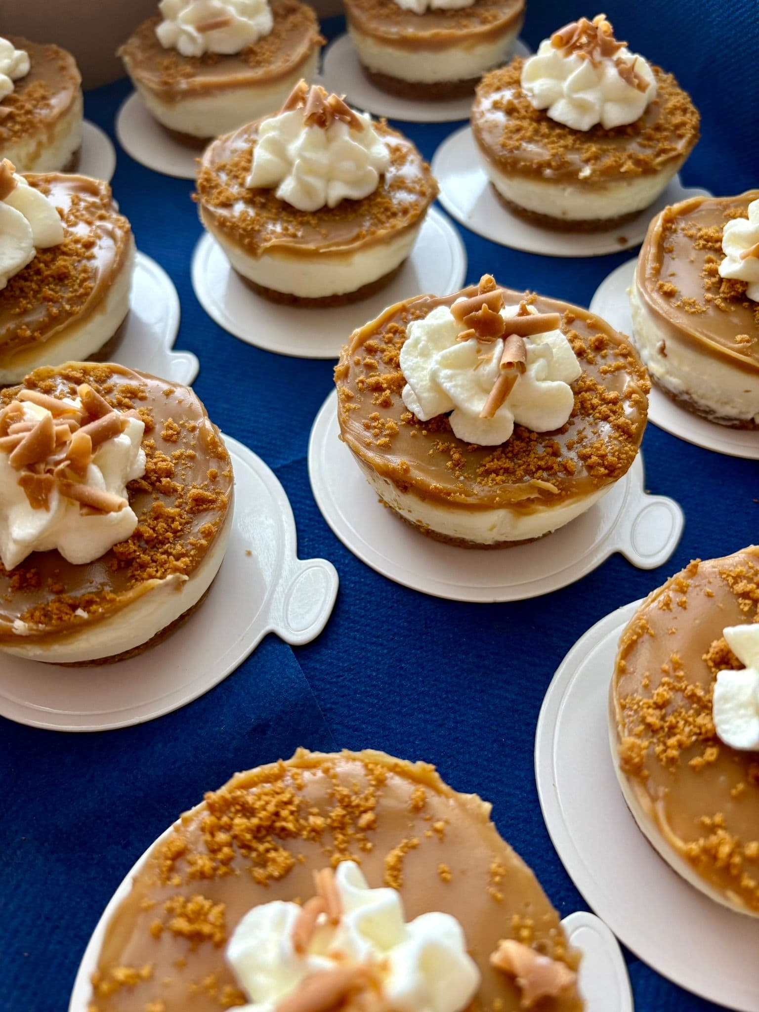 Mini Lotus cheesecake